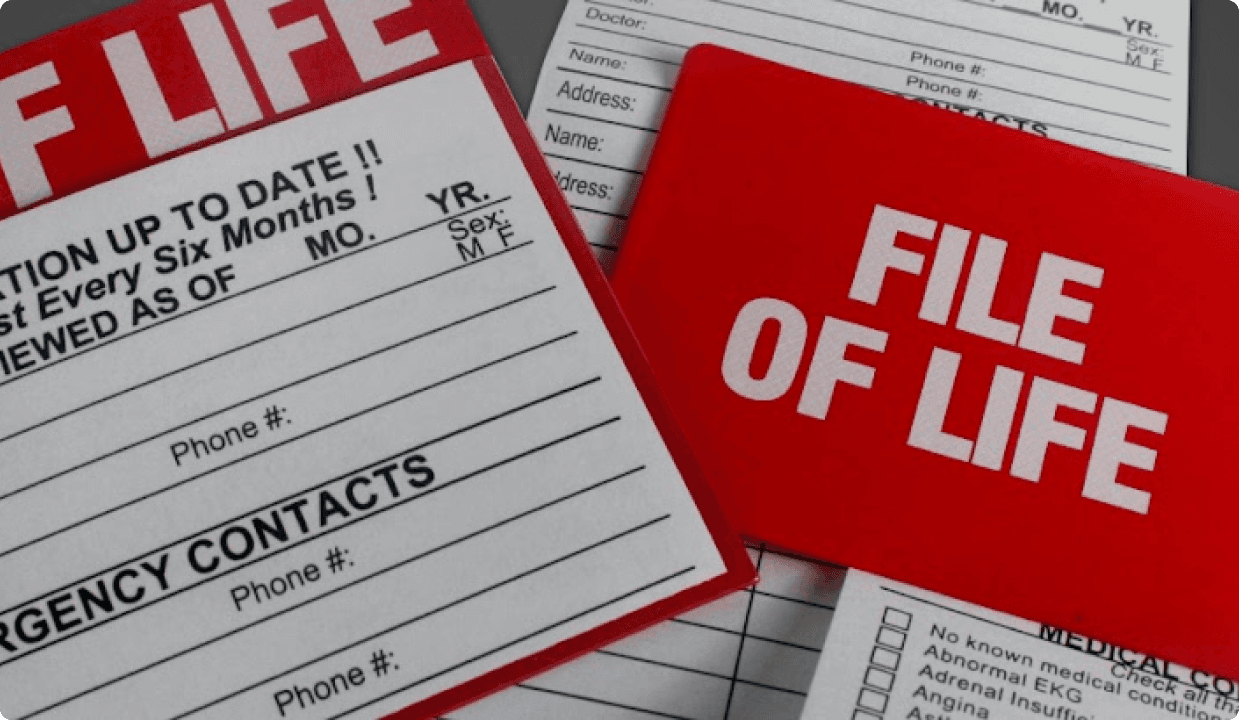 Volunteers Enriching Weld File of Life